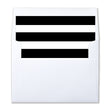 Load image into Gallery viewer, Black Striped Envelope Liner