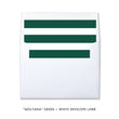 Load image into Gallery viewer, Green and White Photo Holiday Card | Moltana
