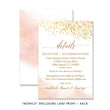 Load image into Gallery viewer, "Monica" Blush Wedding Invitation
