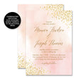 Load image into Gallery viewer, "Monica" Blush RSVP Card
