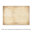 Load image into Gallery viewer, "Piper" Rustic Woodgrain Housewarming Party Invitation