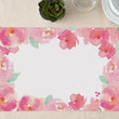 Load image into Gallery viewer, Posh Pink Peonies Paper Placemats