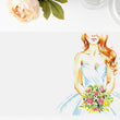 Load image into Gallery viewer, Blushing Bride Paper Placemats