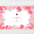 Load image into Gallery viewer, Posh Pink Peonies Paper Placemats