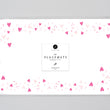 Load image into Gallery viewer, Valentine pink hearts paper placemats by Digibuddha, featuring pink heart design ideal for Valentine's Day and daily dining.