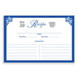 Load image into Gallery viewer, Floral Recipe Cards | Priscilla Cobalt