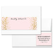 Load image into Gallery viewer, "Remy" Blush + Gold Envelope Wrap Address Labels