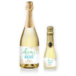 Load image into Gallery viewer, "Rosie" Green Blue Ombre Bridal Shower Champagne Labels