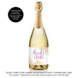 Load image into Gallery viewer, "Rosie" Purple Pink Ombre Bachelorette Party Champagne Labels