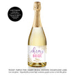 Load image into Gallery viewer, "Rosie" Purple Pink Ombre Bridal Shower Champagne Labels