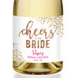 Load image into Gallery viewer, "Rosie" Woodgrain Pink Bridal Shower Champagne Labels