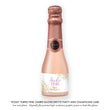 Load image into Gallery viewer, "Rosie" Purple Pink Ombre Bachelorette Party Champagne Labels