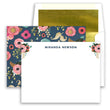 Load image into Gallery viewer, Navy Floral Personalized Stationery