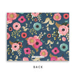 Load image into Gallery viewer, Navy Floral Personalized Stationery Coll. 19