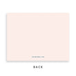 Load image into Gallery viewer, Classic Blush Stripe Personalized Stationery Coll. 21
