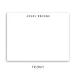 Load image into Gallery viewer, Classic Black & Gold Personalized Stationery