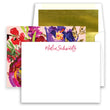 Load image into Gallery viewer, Bold Watercolor Floral Personalized Stationery