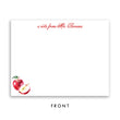 Load image into Gallery viewer, Apple for the Teacher Personalized Stationery