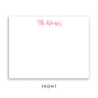 Load image into Gallery viewer, Pink Makeup Personalized Stationery Coll. 29