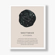 Load image into Gallery viewer, Sagittarius Zodiac Sign Art Print