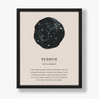 Load image into Gallery viewer, Scorpio Zodiac Sign Art Print