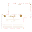 Load image into Gallery viewer, Striped blush pink and gold bridal shower invitation with a blush pink and white stripe motif and accented with gold font