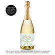 Load image into Gallery viewer, "Stella" Mint Stripe + Gold Bridesmaid Proposal Champagne Labels