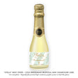 Load image into Gallery viewer, "Stella" Mint Stripe + Gold Bridesmaid Proposal Champagne Labels