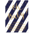 Load image into Gallery viewer, "Stella" Navy + Gold Glitter Baby Shower Invitation