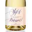 Load image into Gallery viewer, "Sybil" Peach Watercolor Bridesmaid Proposal Champagne Labels