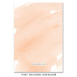 Load image into Gallery viewer, "Sybil" Peach Watercolor Enclosure Card