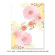 Load image into Gallery viewer, "Tali" Pink + Gold Baby Shower Invitation