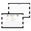 Load image into Gallery viewer, Black White + Gold Recipe Cards | Tory