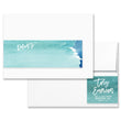 Load image into Gallery viewer, "Tory" Turquoise Watercolor Envelope Wrap Address Labels