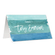 Load image into Gallery viewer, Turquoise Blue Place Cards in Watercolor | Tory
