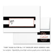 Load image into Gallery viewer, "Tory" Blush Pink Glitter Graduation Announcement