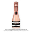 Load image into Gallery viewer, "Tory" Blush Glitter Stripe Graduation Champagne Labels