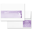 Load image into Gallery viewer, "Tory" Purple Watercolor Envelope Wrap Address Labels