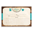 Load image into Gallery viewer, Rustic Wood Recipe Cards | Tracey Teal