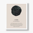Load image into Gallery viewer, Virgo Zodiac Sign Art Print