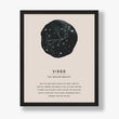 Load image into Gallery viewer, Virgo Zodiac Sign Art Print
