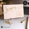 Load image into Gallery viewer, 2021 Desk Calendar by Digibuddha | Mila Blush
