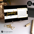 Load image into Gallery viewer, 2021 Desk Calendar by Digibuddha | Tory Black