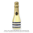 Load image into Gallery viewer, "Wendy" Navy + Gold Birthday Party Champagne Labels