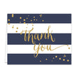 Load image into Gallery viewer, "Wendy" Navy + Gold Thank You Card