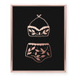 Load image into Gallery viewer, Bathing Suit Foil Art Print