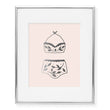 Load image into Gallery viewer, Bathing Suit Foil Art Print