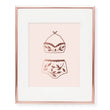 Load image into Gallery viewer, Bathing Suit Foil Art Print
