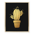 Load image into Gallery viewer, Potted Cactus Foil Art Print