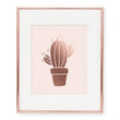 Load image into Gallery viewer, Potted Cactus Foil Art Print